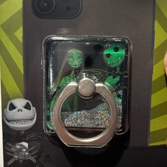 SPINPOP DISNEY The Nightmare Before Christmas Jack Skelington Sally Ring Grip - Picture 2 of 4